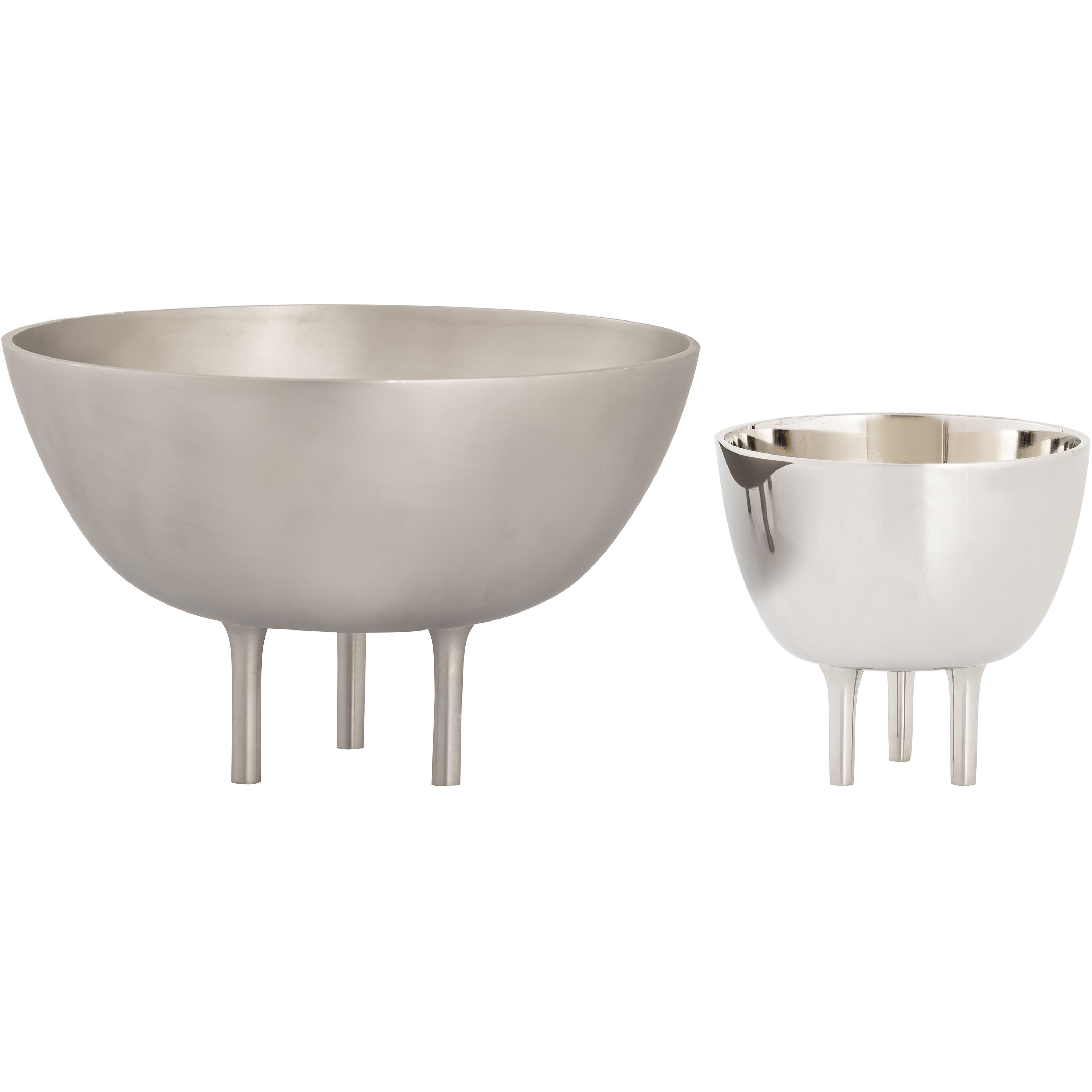 Kiser 6 X 6 inch Bowl in Polished Nickel