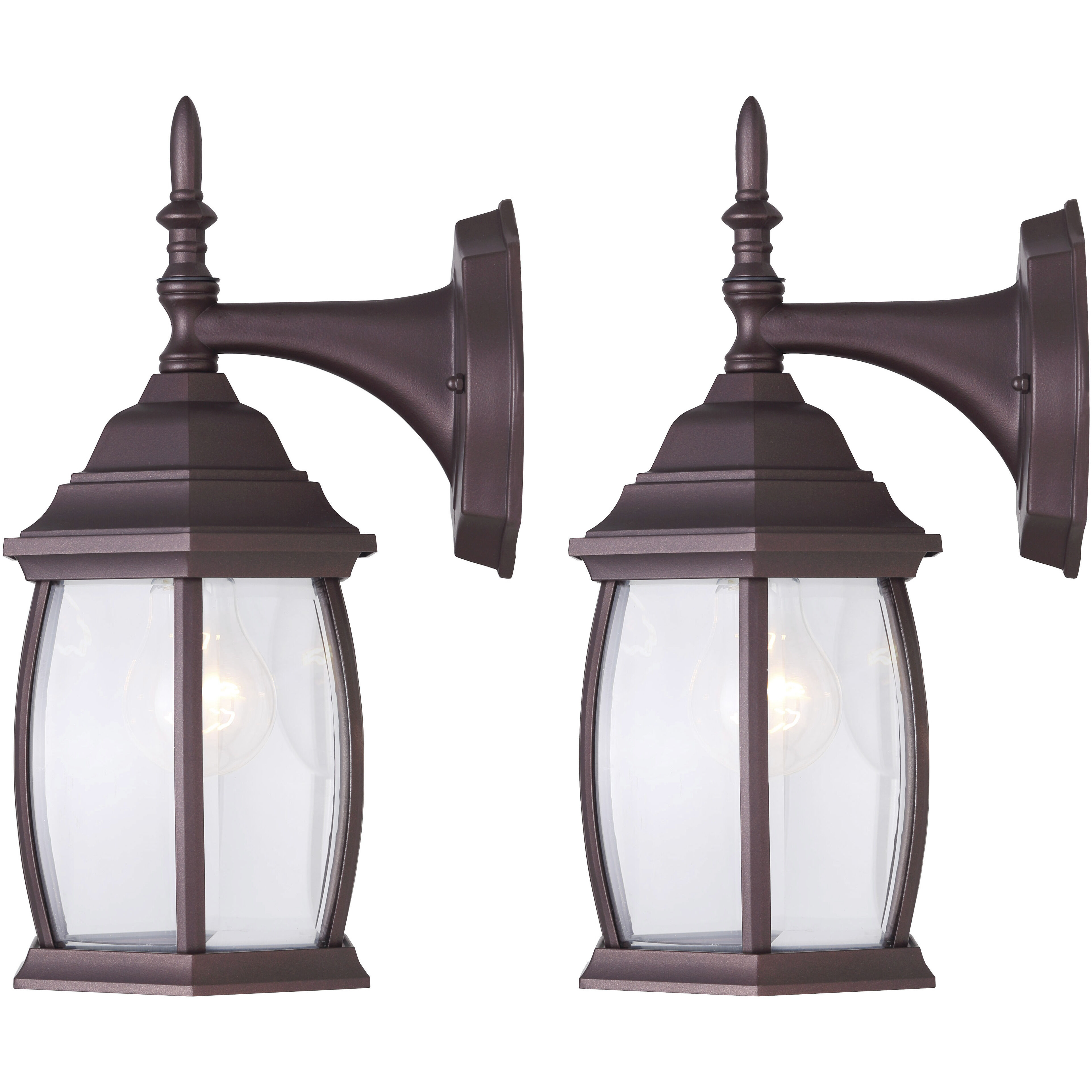 Madison 1 Light 17 inch Oil Rubbed Bronze Outdoor Downlight