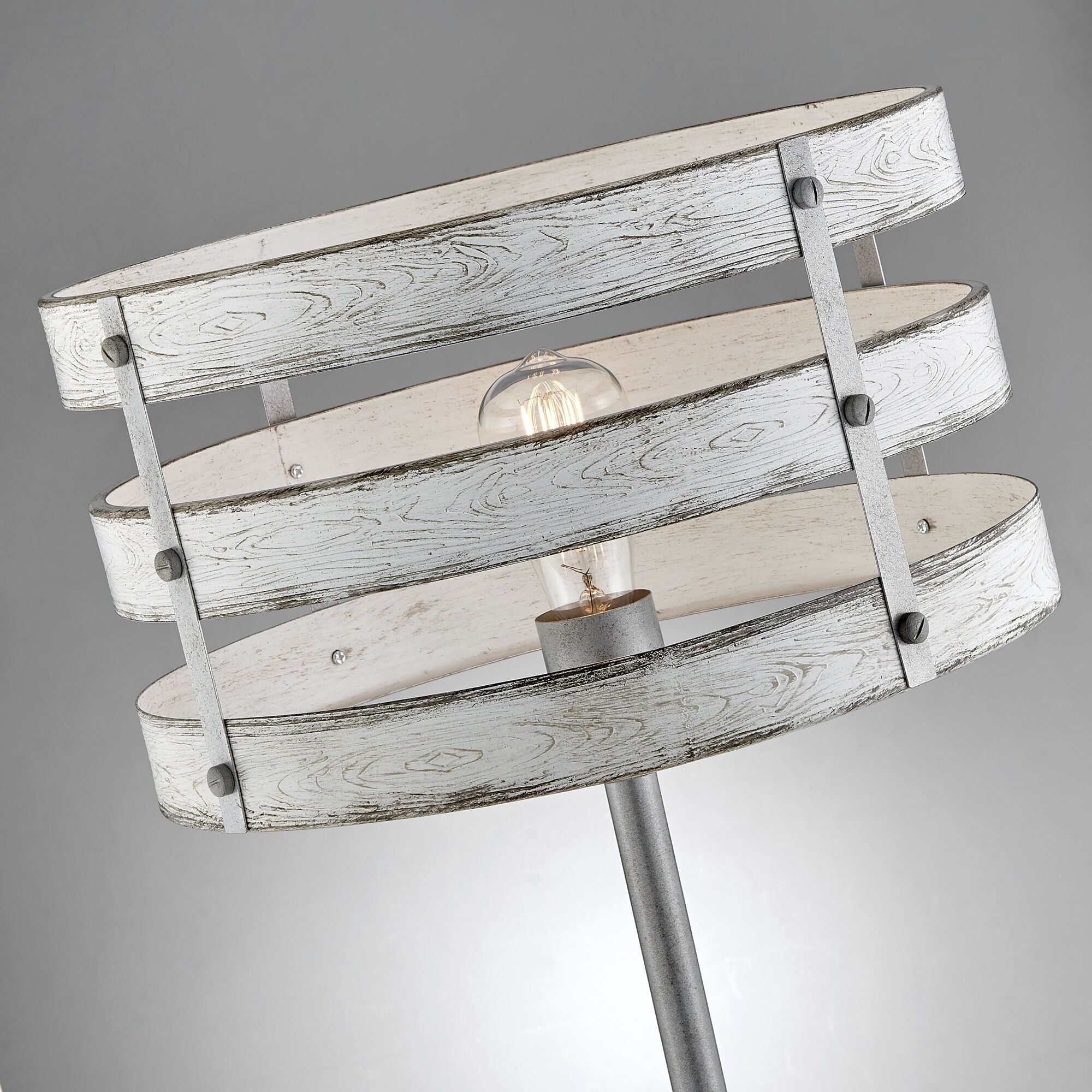 Balta 30.25 inch 60.00 watt White Wash Table Lamp Portable Light