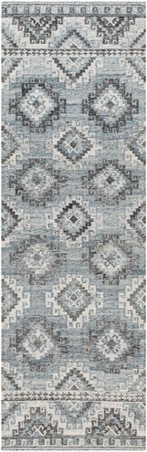 Alyssa 96 X 30 inch Light Grey Rug, Runner