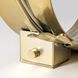 Crest 19.8 inch 5 watt Modern Brass Table Lamp Portable Light