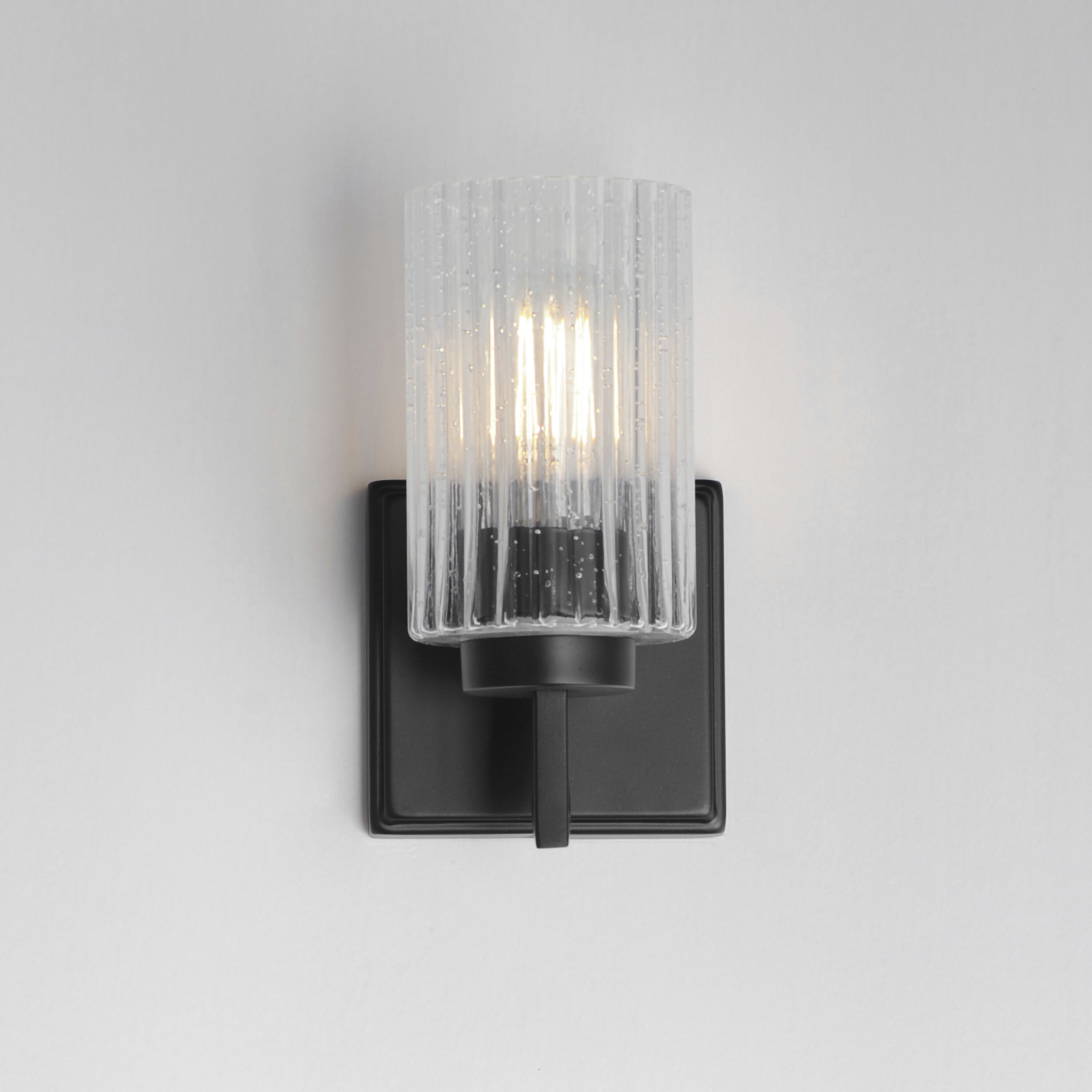 Rigata 1 Light 5 inch Black Wall Sconce Wall Light
