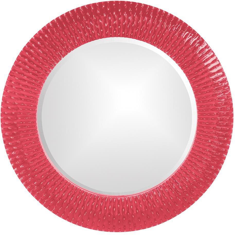 Bergman 32 X 32 inch Glossy Hot Pink Wall Mirror