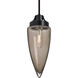 Sulu 1 Light Black Pendant Ceiling Light