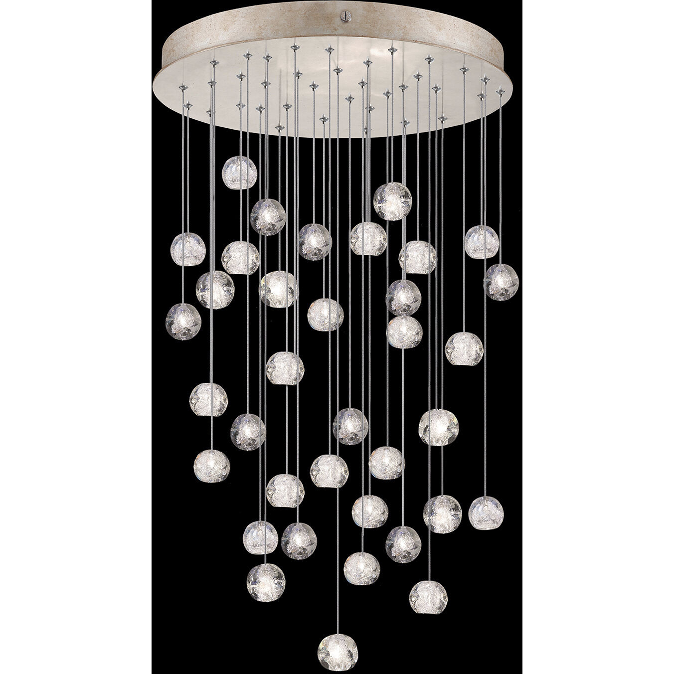 Natural Inspirations 36 Light 34 inch Gold Pendant Ceiling Light