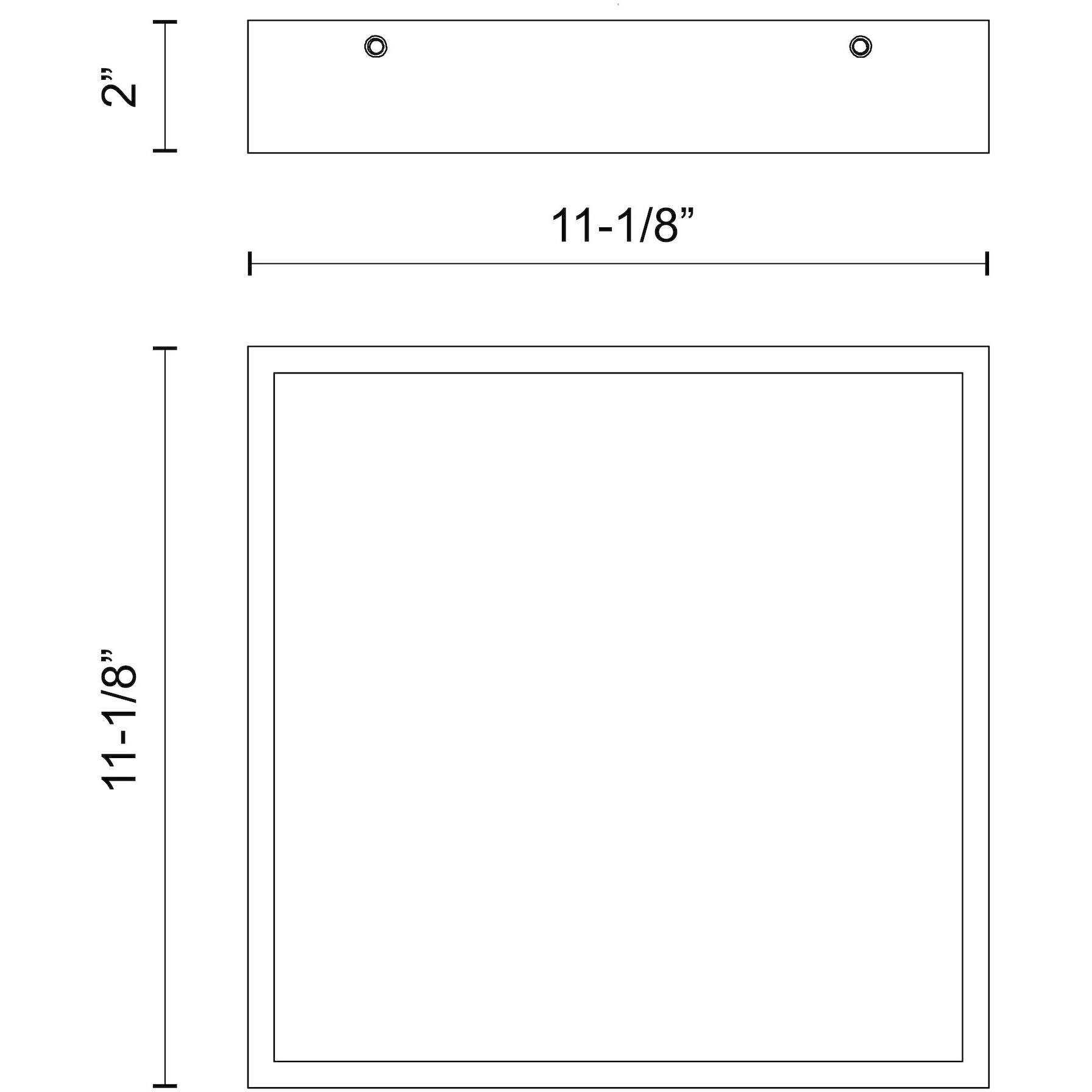 Alora Mood Sydney LED 11.13 inch Aged Gold Flush Mount Ceiling Light