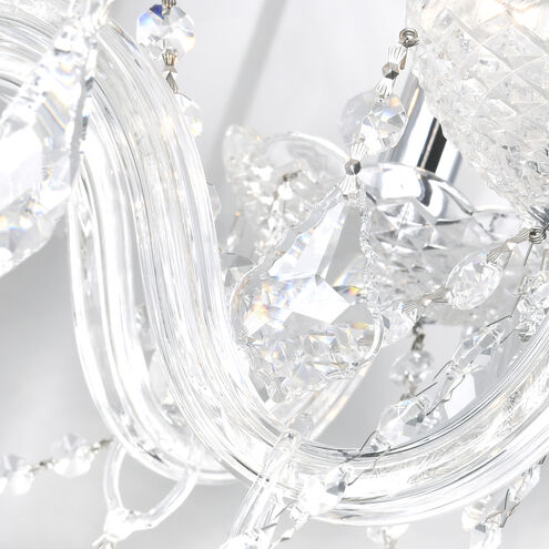 Princeton 6 Light 24 inch Chrome Down Chandelier Ceiling Light