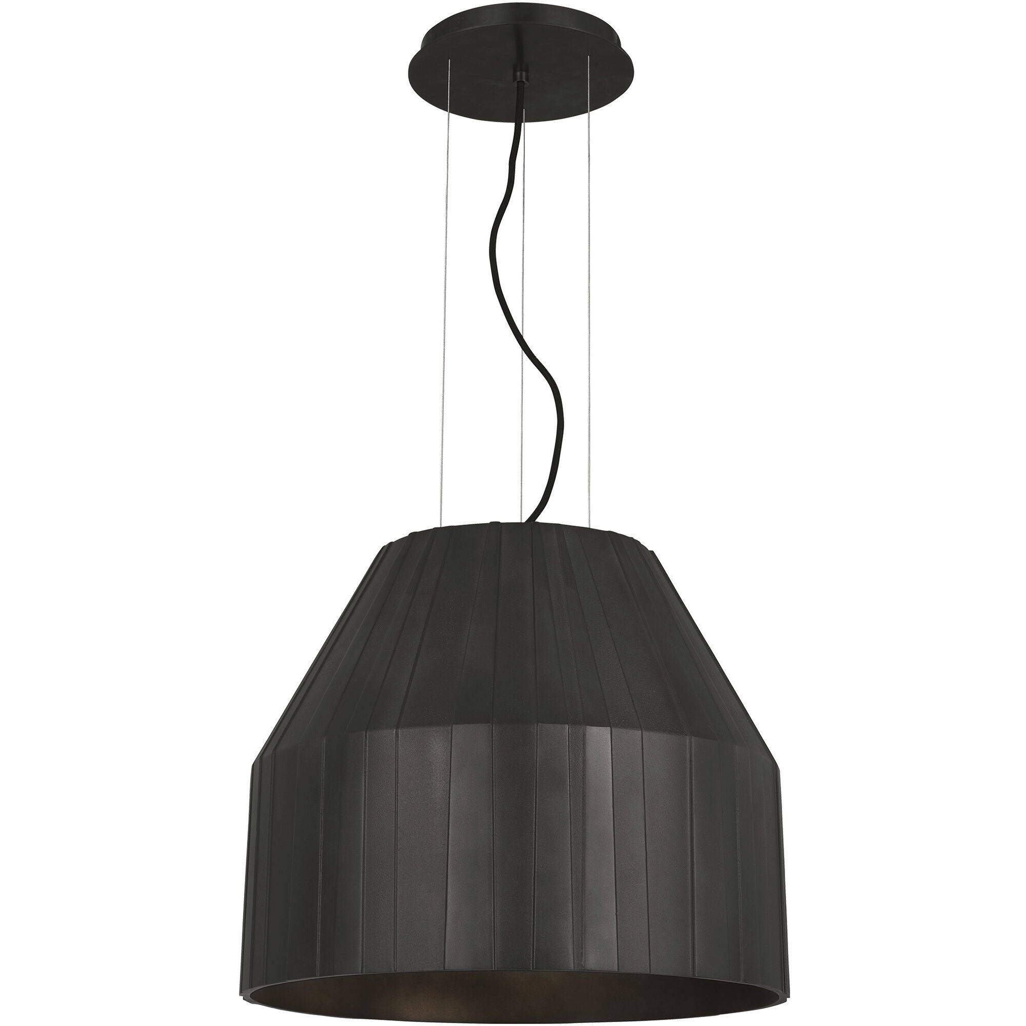 Clodagh Bling LED 20.2 inch Plated Dark Bronze Line-Voltage Pendant Ceiling Light