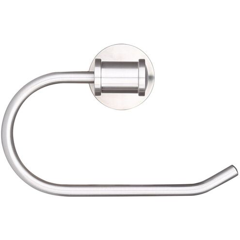 Carson 7 inch Brushed Nickel Towel Ring