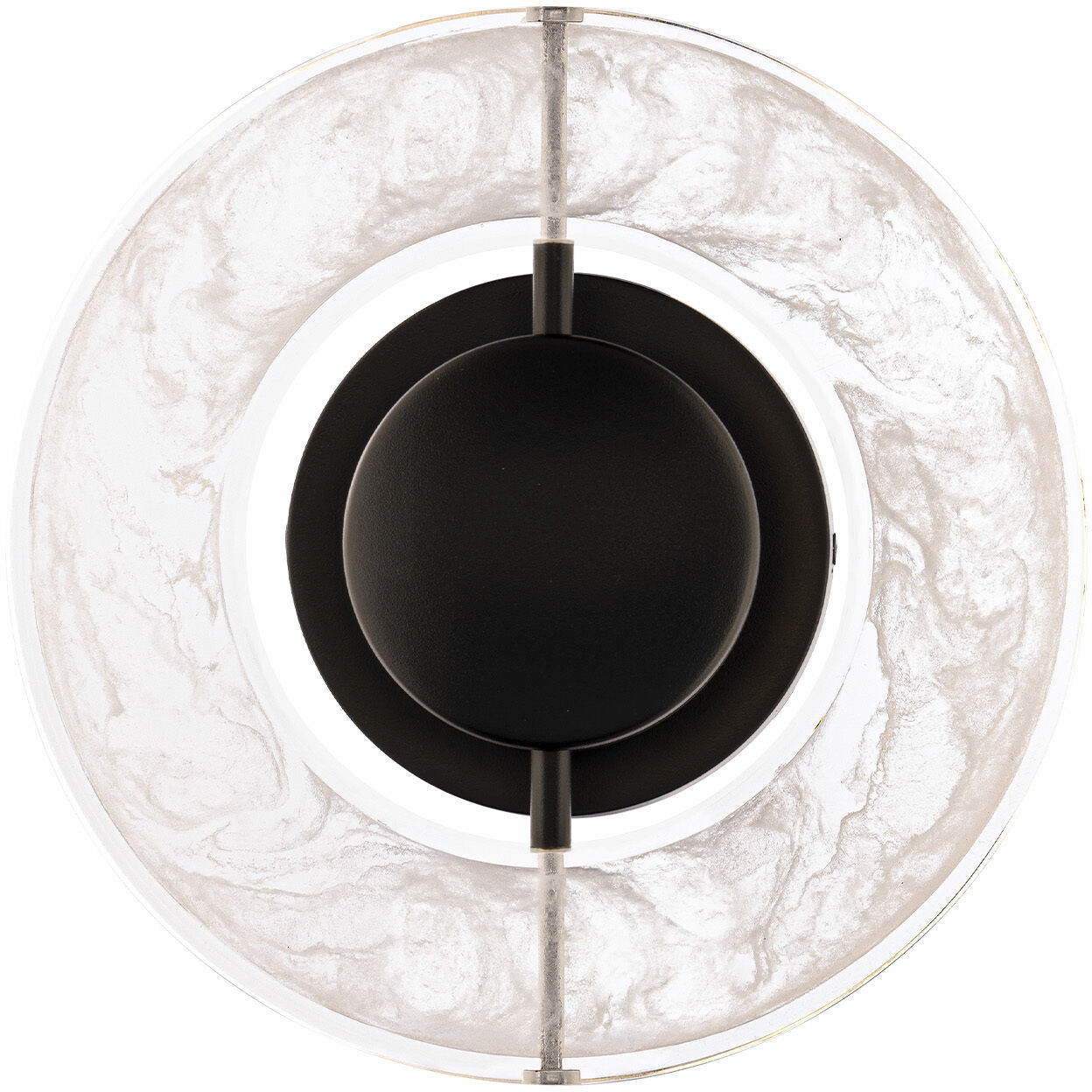 Cymbal Wall Sconce Wall Light in Black