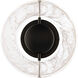 Cymbal 1 Light Black ADA Wall Sconce Wall Light