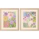 Florals Collection Green Framed Art
