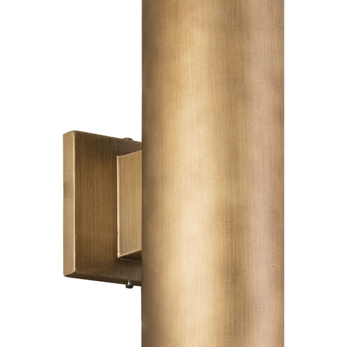 Chiasso 2 Light 14.25 inch Warm Brass Outdoor Wall