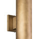 Chiasso 2 Light 14.25 inch Warm Brass Outdoor Wall