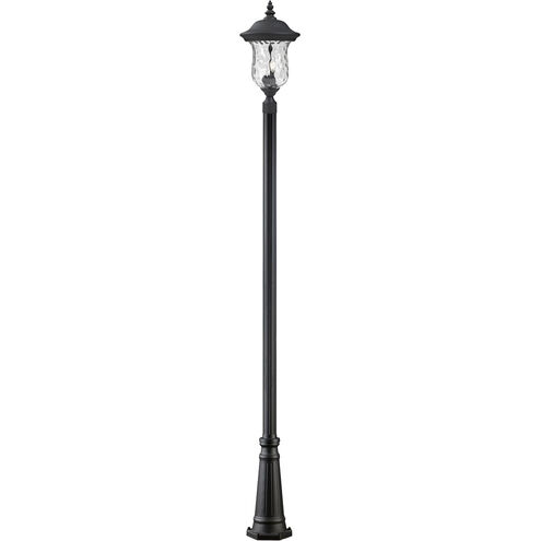 Armstrong 3 Light 118 inch Black Outdoor Post Mounted Fixture