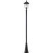 Armstrong 3 Light 118 inch Black Outdoor Post Mounted Fixture