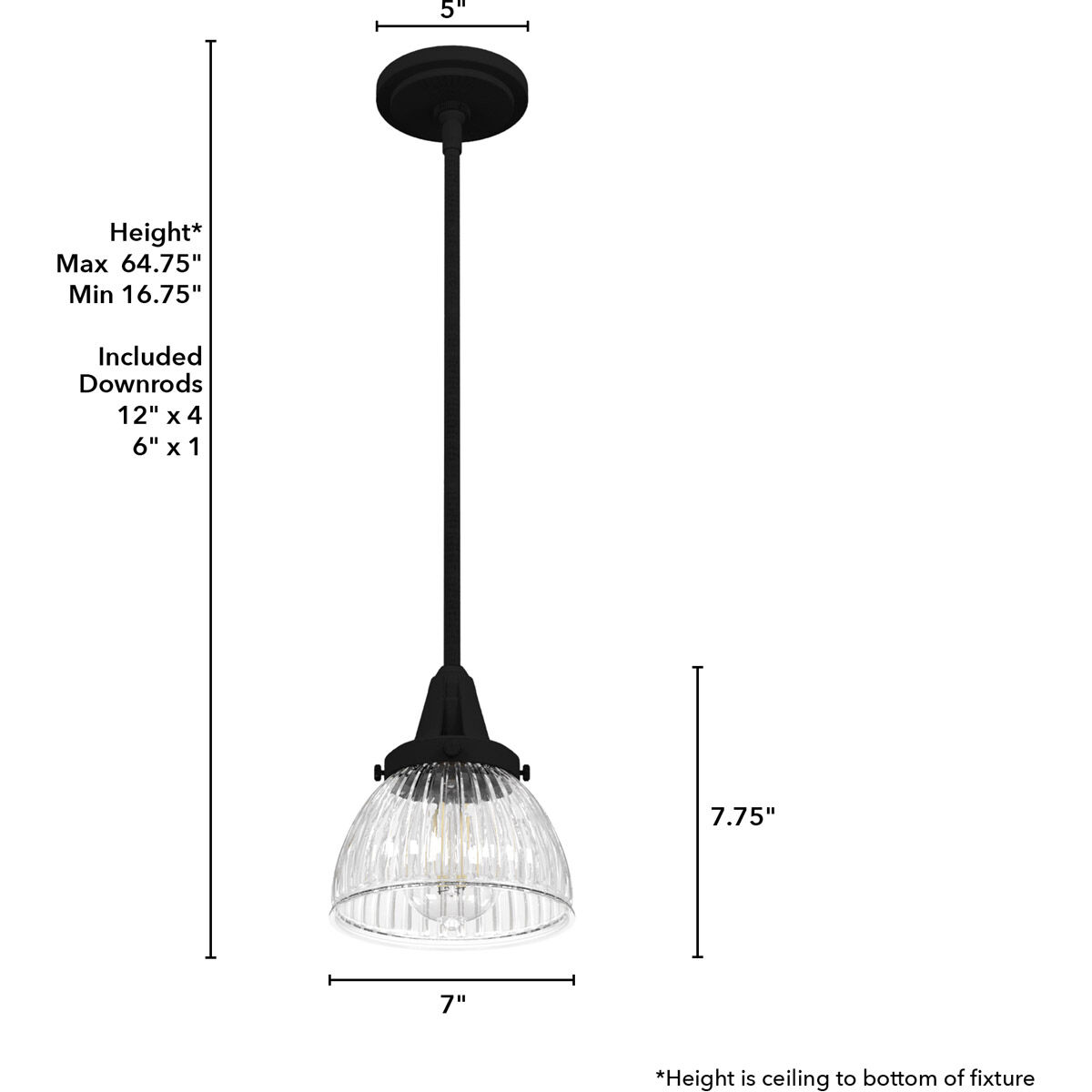 Cypress Grove 1 Light 7 inch Natural Iron Mini Pendant Ceiling Light