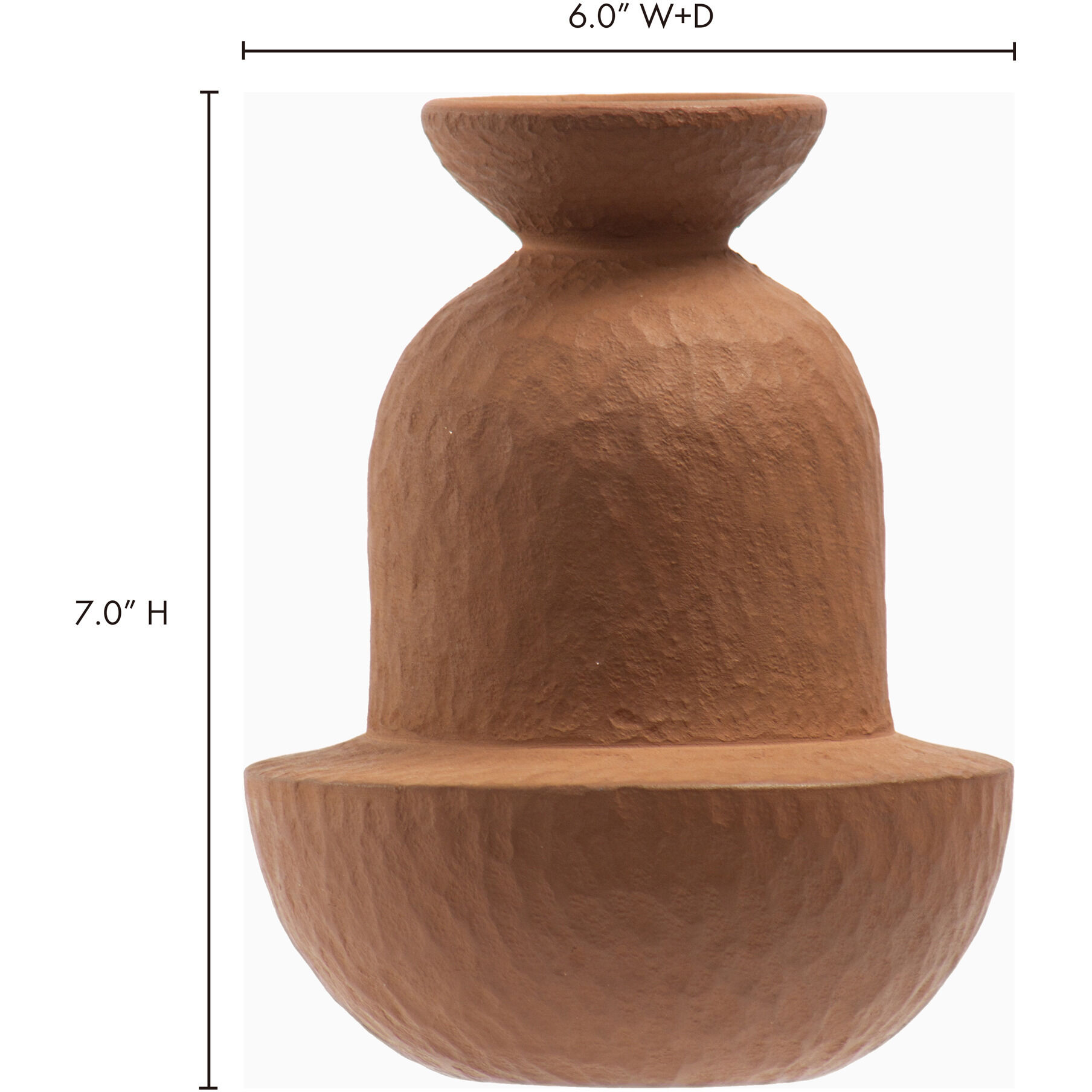 Pata 7 X 6 inch Decorative Vessel