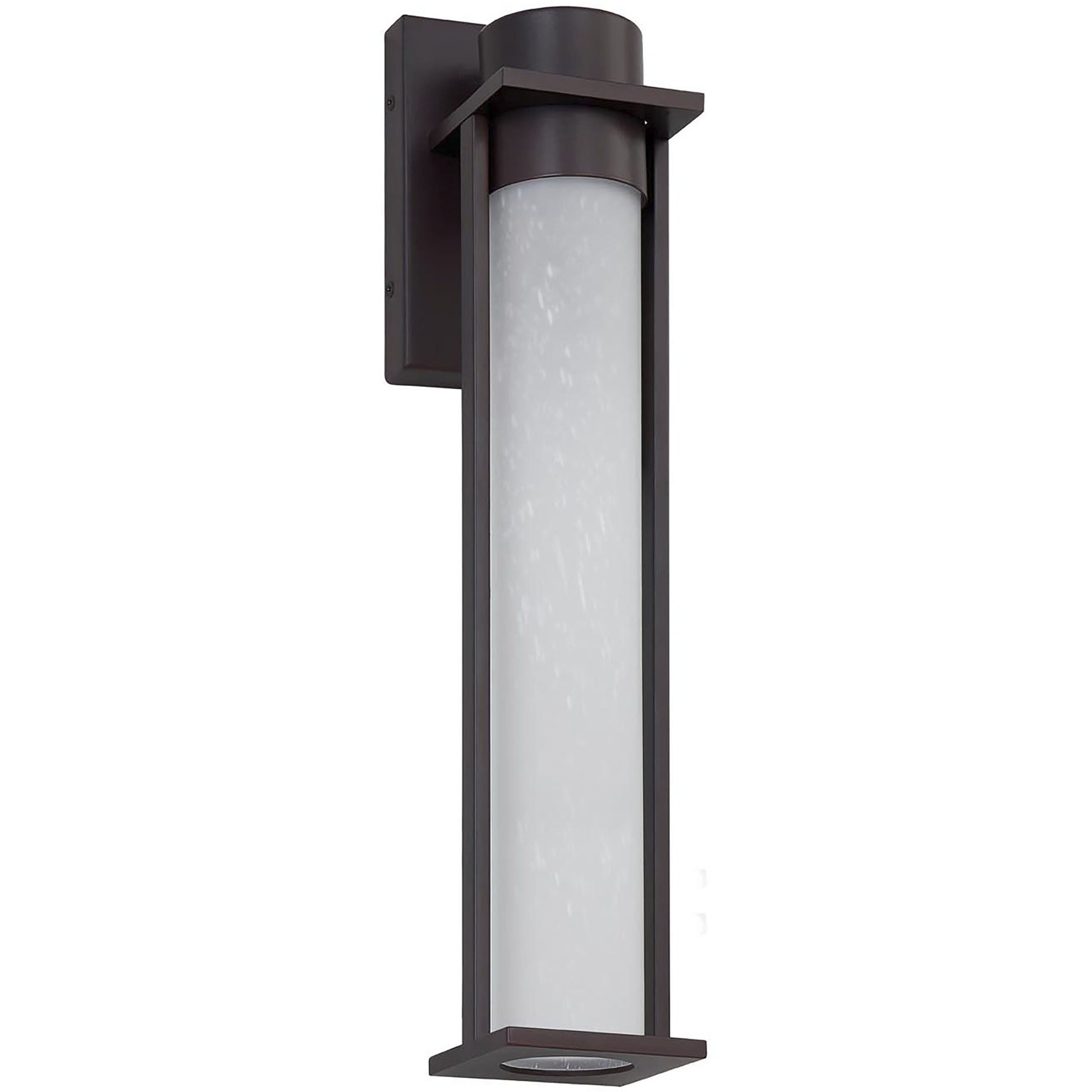 Fusion Collection - Wooster Family LED 18.75 inch Matte Black Outdoor Wall Sconce