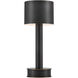 Traverse 13 inch 2 watt Oil Rubbed Bronze Cordless Table Lamp Portable Light