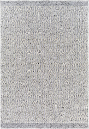 Napoli 90 X 60 inch Gray Rug, Rectangle
