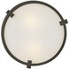 Lowell 2 Light 13 inch Oil Rubbed Bronze Outdoor Ceiling Light