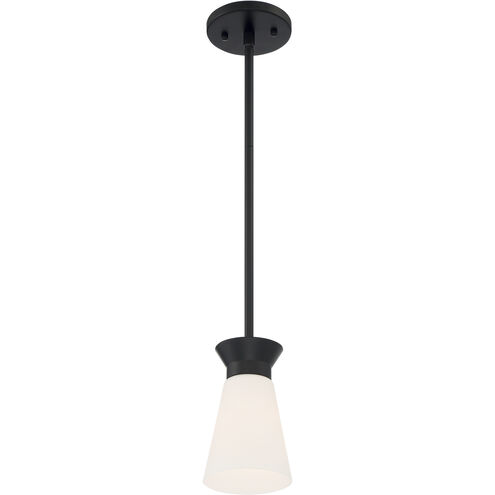 Caleta 1 Light 4 inch Black Pendant Ceiling Light