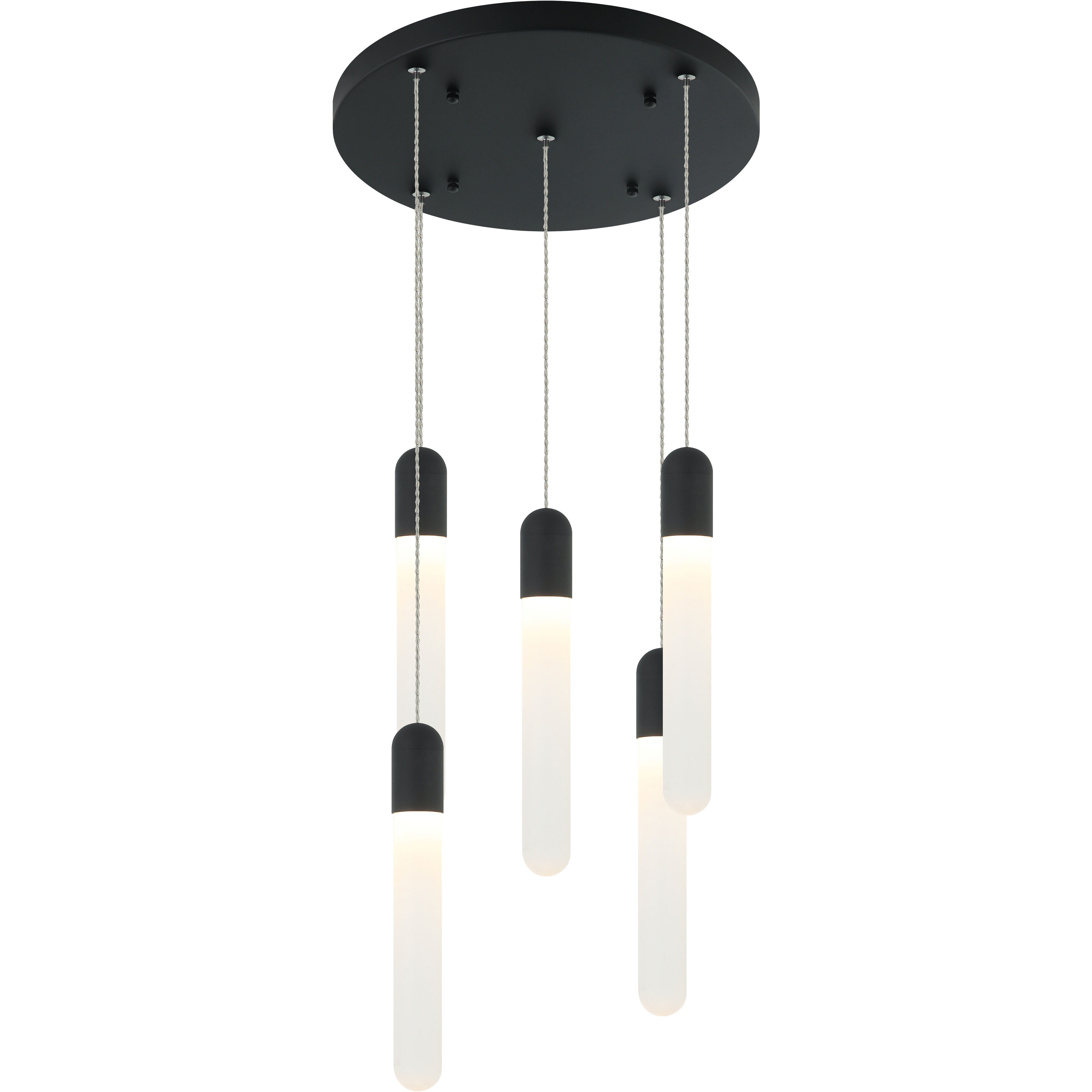 Aydin LED 8.38 inch Matte Black Pendant Ceiling Light