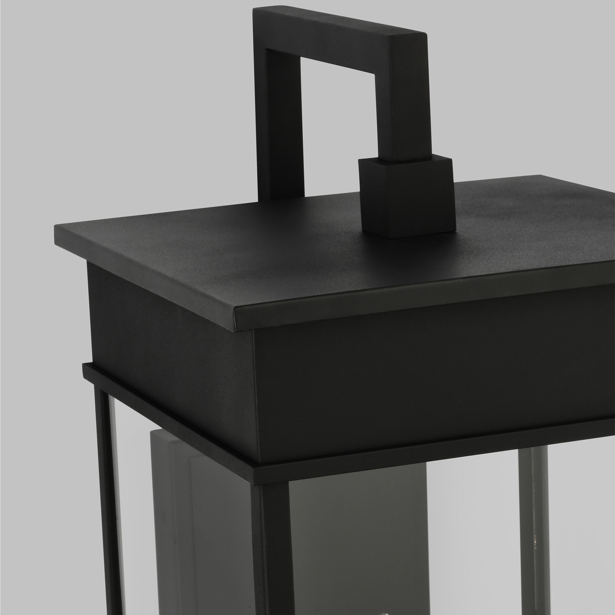 C&M by Chapman & Myers Cupertino 4 Light 35.13 inch Textured Black Outdoor Wall Lantern