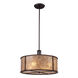 Rishley 4 Light 18.5 inch Aged Bronze Chandelier Ceiling Light