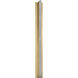 Kelly by Kelly Wearstler Linea Sconce Wall Light in Hand Rubbed Antique Brass