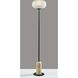 Byron 62.5 inch 100.00 watt Black Floor Lamp Portable Light