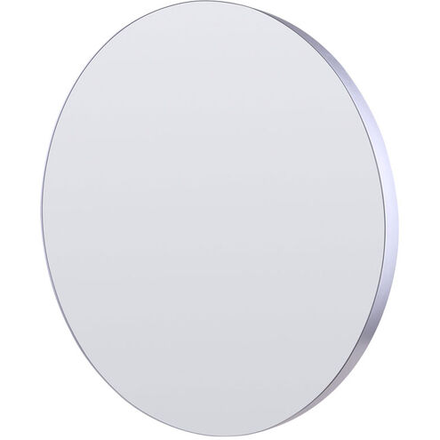 Carson 32 X 2 inch Brushed Nickel Mirror