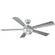 Orb 62 inch Automotive Silver Ceiling Fan in 2700K