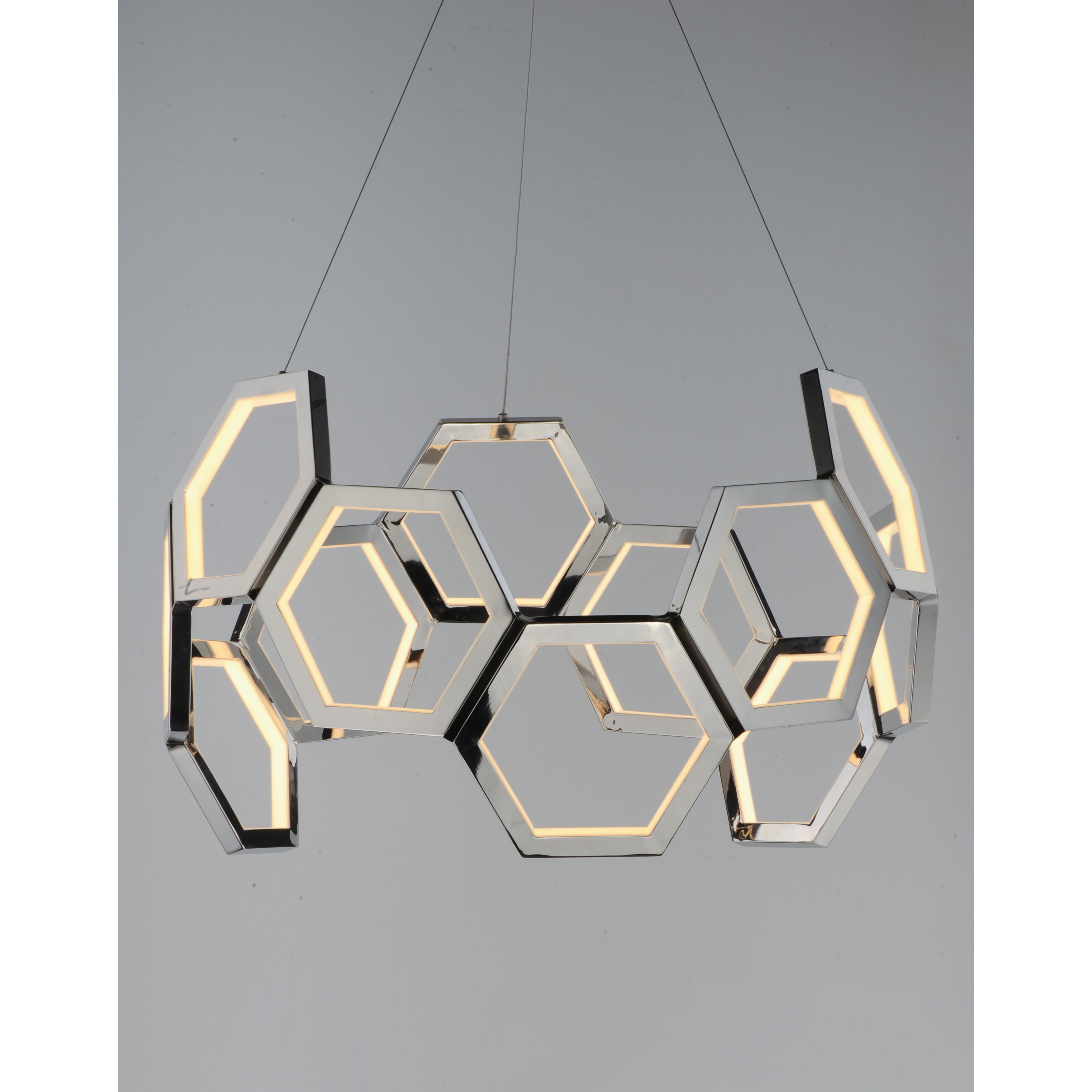 Polygon Single Pendant Ceiling Light
