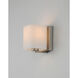 Wrap 1 Light 6 inch Satin Nickel Bath Vanity Wall Light