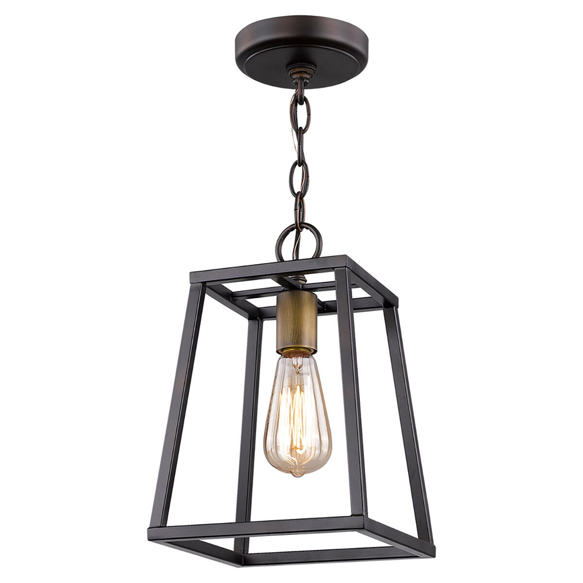 Tiberton 1 Light 8 inch Oil Rubbed Bronze Pendant Ceiling Light