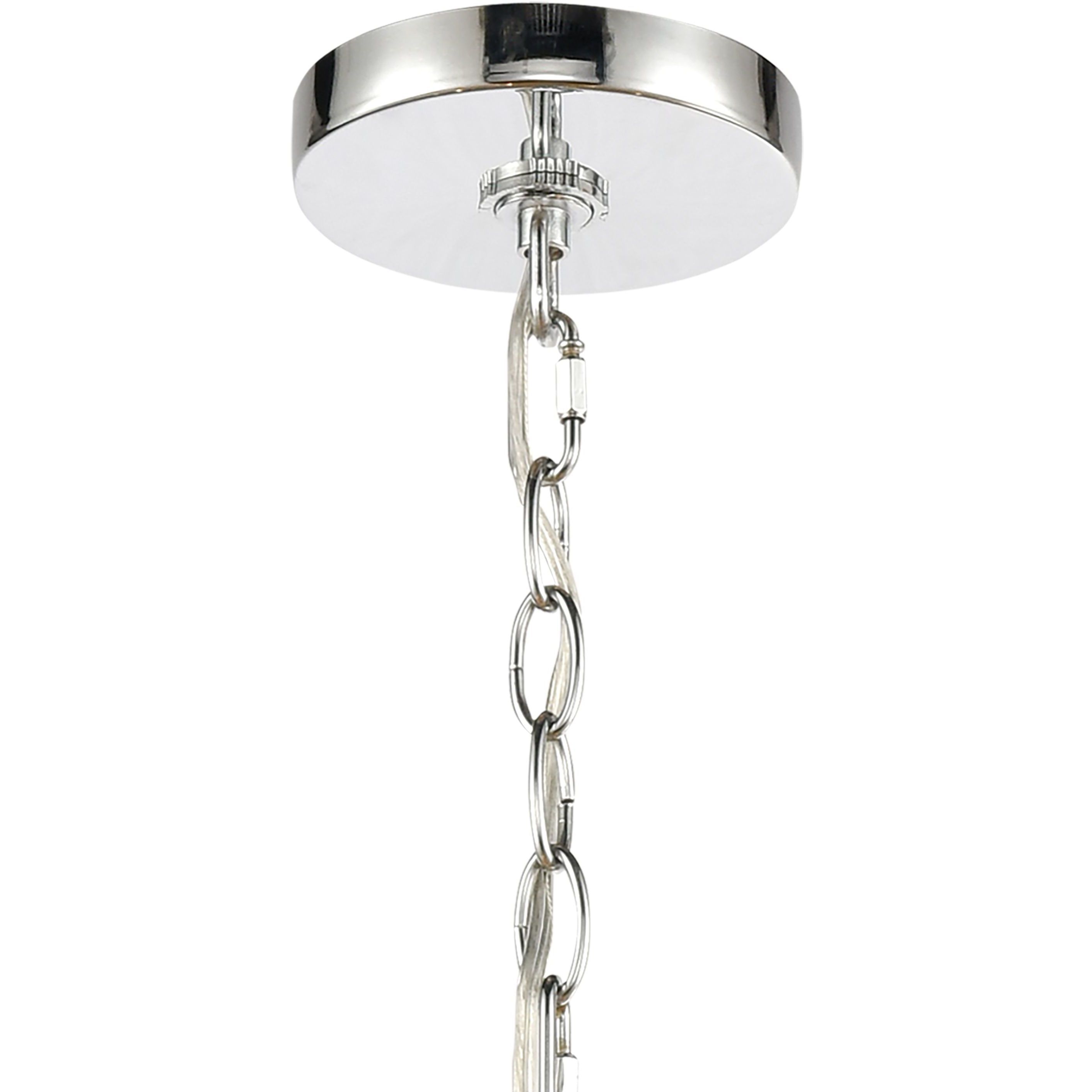 Melinda 5 Light 25 inch Polished Chrome Chandelier Ceiling Light