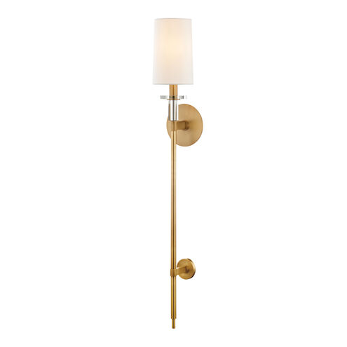 Amherst 1 Light 5.38 inch Aged Brass Wall Sconce Wall Light