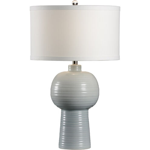 MarketPlace 29 inch 100 watt Crackle Glaze/Gray Table Lamp Portable Light