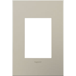 Adorne Satin Nickel Wall Plate, 1-Gang