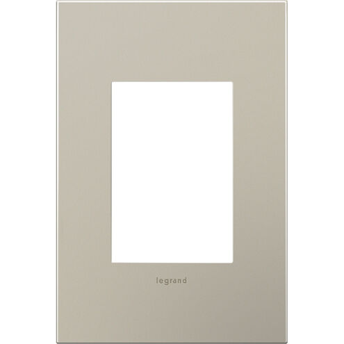 Adorne Satin Nickel Wall Plate, 1-Gang
