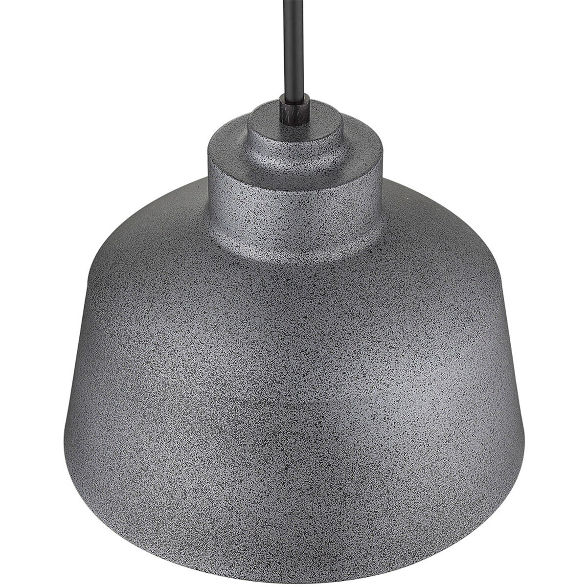 Barnes 1 Light 12 inch Gray Exterior Convertible Pendant