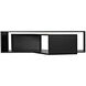 Keweco 73 X 58 inch Matte Black Coffee Table