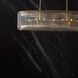 Chandler 12 Light 50.5 inch Antique Brass Linear Chandelier Ceiling Light