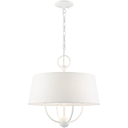 Ridgecrest 4 Light 18 inch White Pendant Chandelier Ceiling Light