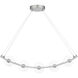 Enzo 5 Light 38 inch Brushed Nickel Island Light Ceiling Light