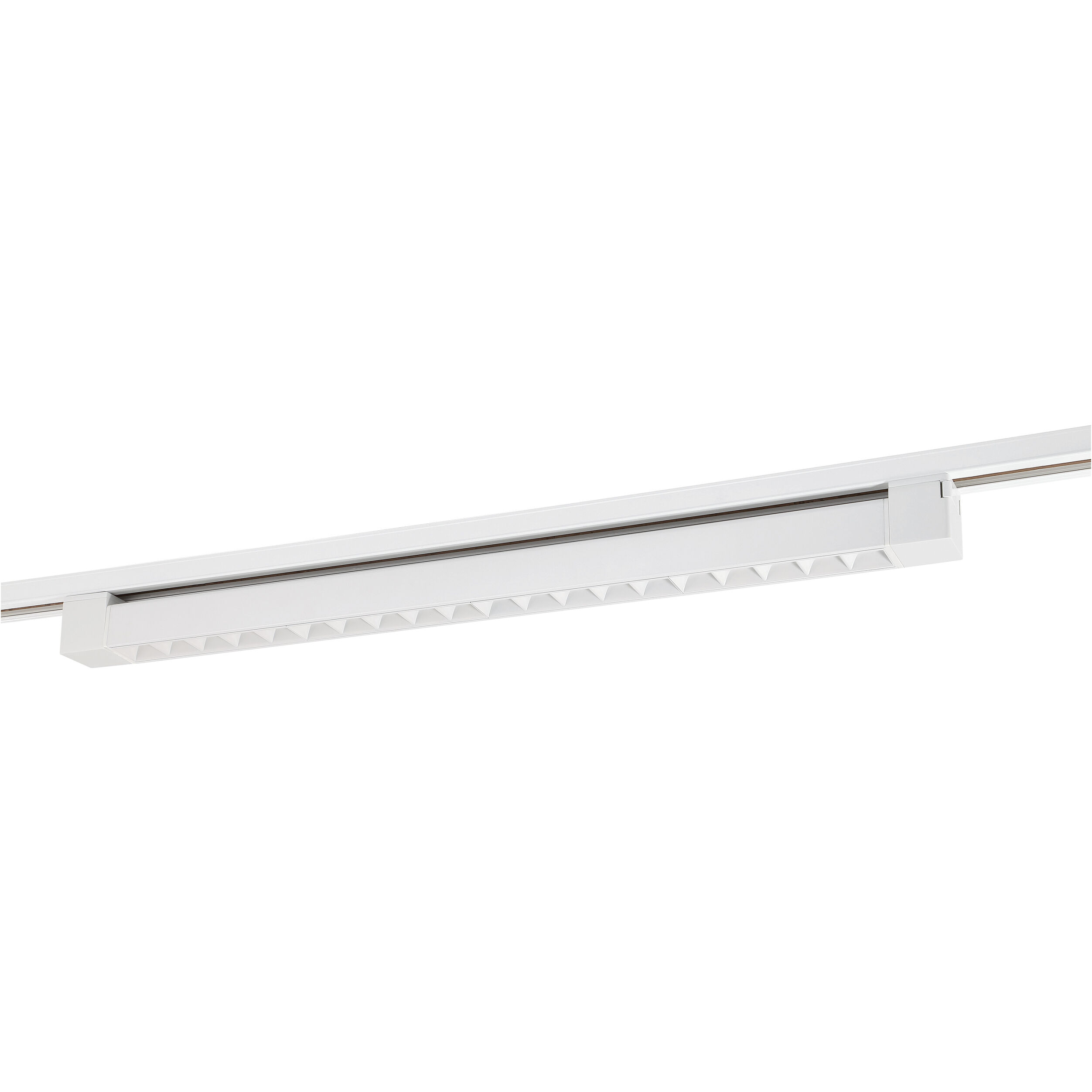 Brentwood 120 White Track Head Ceiling Light