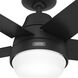 Aerodyne 60 inch Matte Black Ceiling Fan