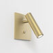 Enna 5.12 inch Matte Gold Interior Reading Light Wall Light